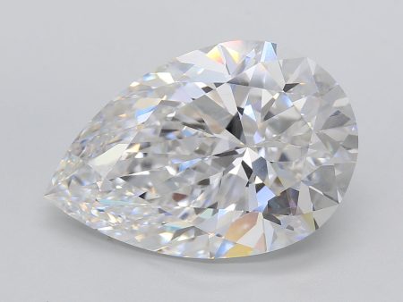 11.25 Carat Pear Cut Lab-Created Diamond For Sale