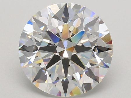 3.09 Carat Round Cut Lab-Created Diamond Cheap