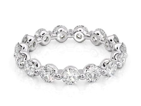 2ct Round Shared Prong Eternity For Cheap