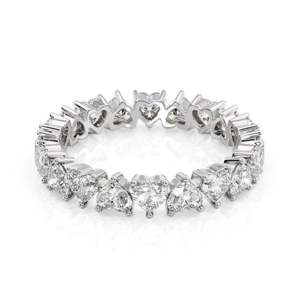 2.5ct Heart Eternity Hot on Sale